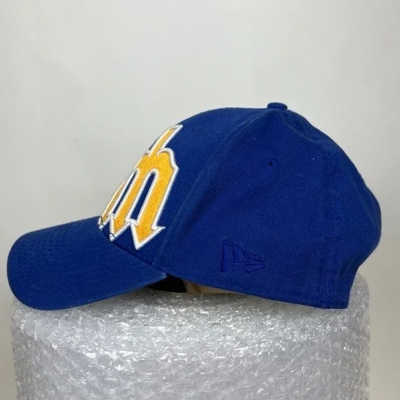 VTG SEATTLE MARINERS NEW ERA HAT CAP Trident throwback Cooperstown small medium - Picture 2 of 7